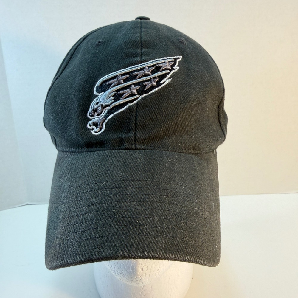 Washington Capitals Twins Enterprise Hat OSFA Black NHL Hockey Cap Vintage